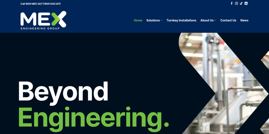 MEX Engineering Group homepage